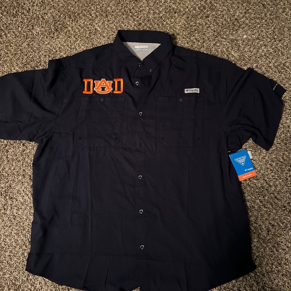 Men’s Auburn University DAD fishing shirt! - Picture 1 of 6